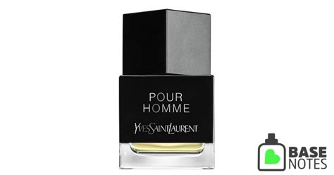 ysl basenotes|YSL pour homme recipe.